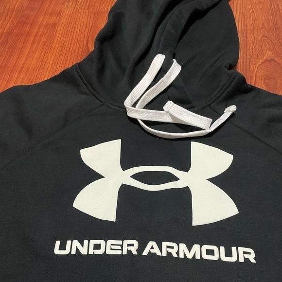 Under Armour Tops - Women Under Armour Rival Fleece Logo Hoodie Sweater Medium
